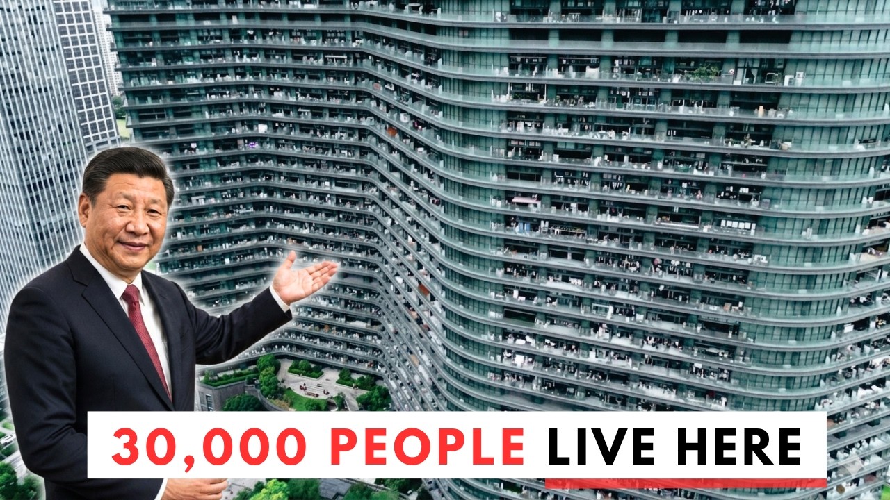 Inside China&rsquo;s Massive Apartment Complex Housing 30,000 People&mdash;Insane Chinese Innovation Revealed