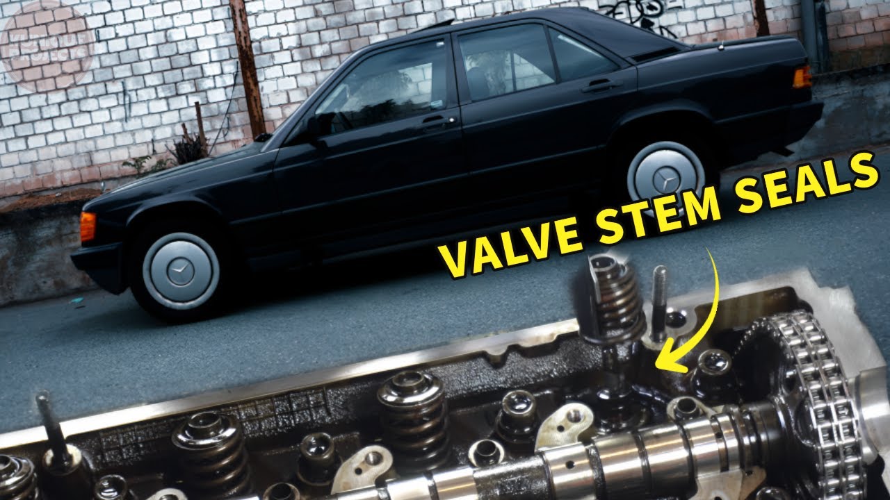 Больше никаких утечек: замена маслосъемного колпачка | Mercedes 190E W201