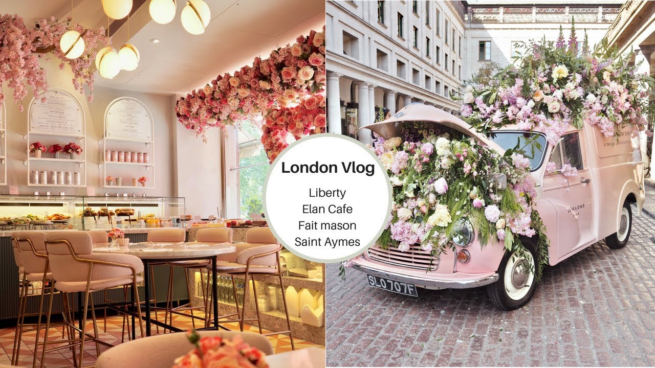 London vlog, Liberty, Elan Cafe, Fort Maison and Covent garden