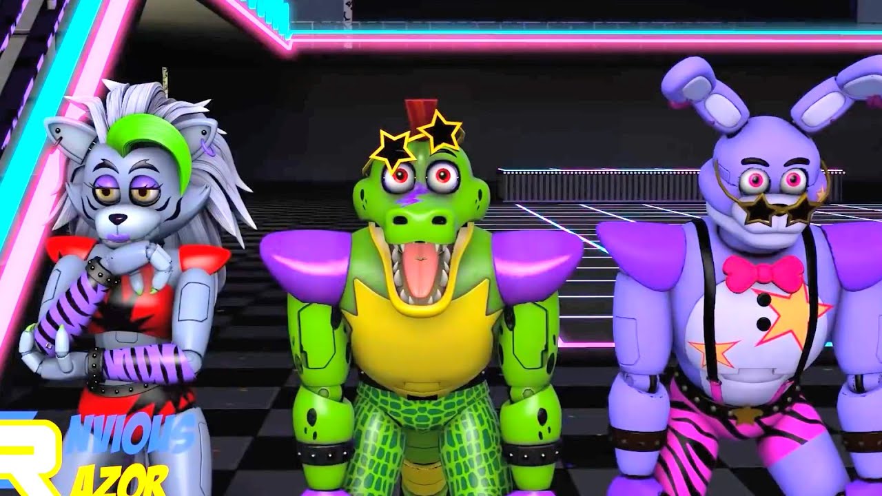 FNaF Security Breach Try Not to LAUGH Challenge