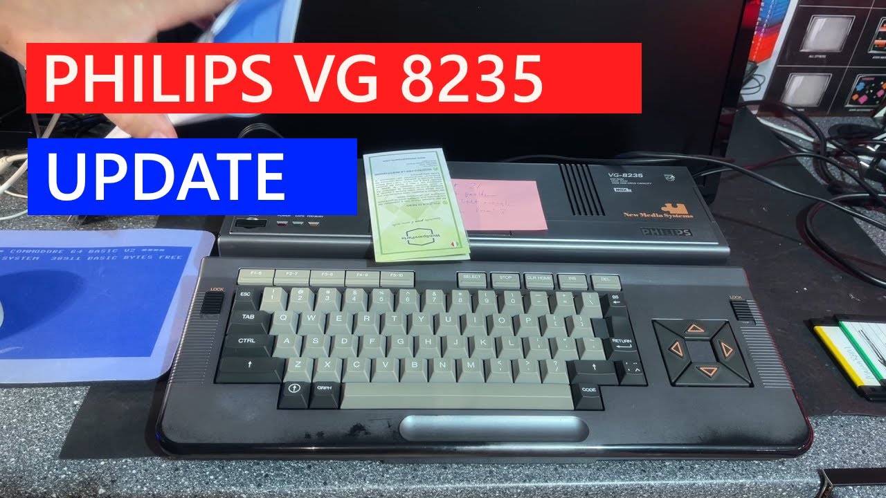 Philips VG 8235 MSX2 update - New drive belt!