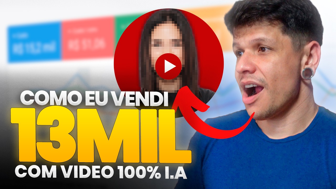 Como Faturei 12mil com apenas um video de IA