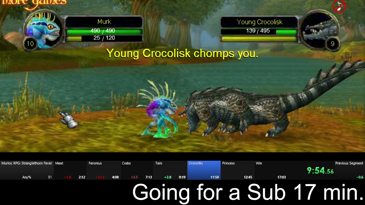 Murloc RPG - Stranglethorn Fever Speedrun Any% - 
