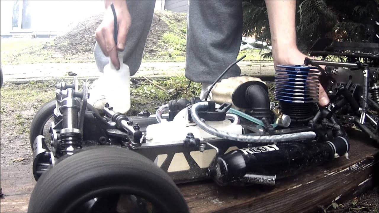 LRP Nitro Motor Z.28R Pullstart Spec.3 Einlaufphase Alu Fighter
