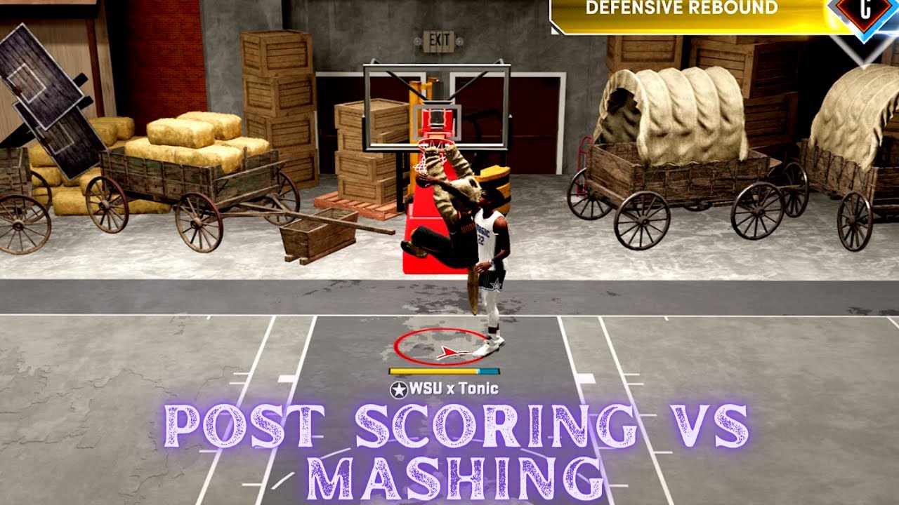 POST SCORING vs MASHING NBA 2K22 and BEYOND!