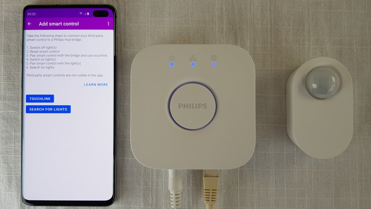 How to pair TR&Aring;DFRI Motion Sensor to Philips Hue Bridge
