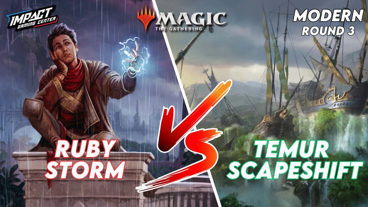 Ruby Storm (Jack L) VS Scapeshift (Jacob A) [PAPER] | Modern FNM at Impact Gaming Center