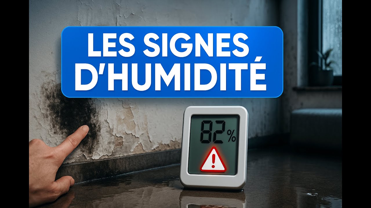 Comment détecter les problèmes d'Humidité dans sa Maison (Moisissures, condensation...)