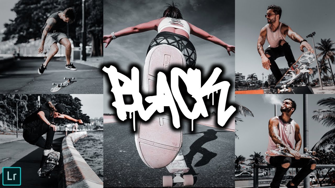 BLACK PRESETS - FREE PRESETS DNG - LIGHTROOM MOBILE PRESETS - LIGHTROOM TUTORIAL