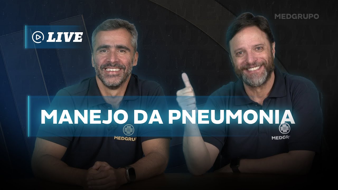 Aula aberta gratuita do MEDGRUPO: Manejo da Pneumonia