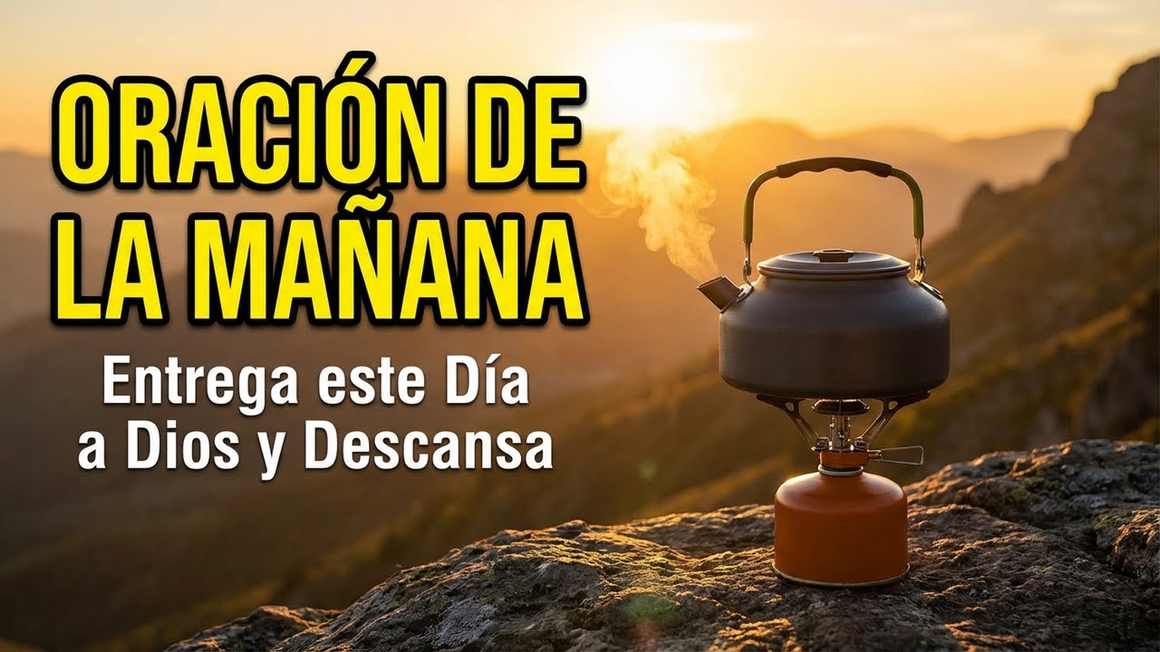 ORACIÓN DE LA MAÑANA DE GRATITUD | Entrega este Día a Dios y Descansa