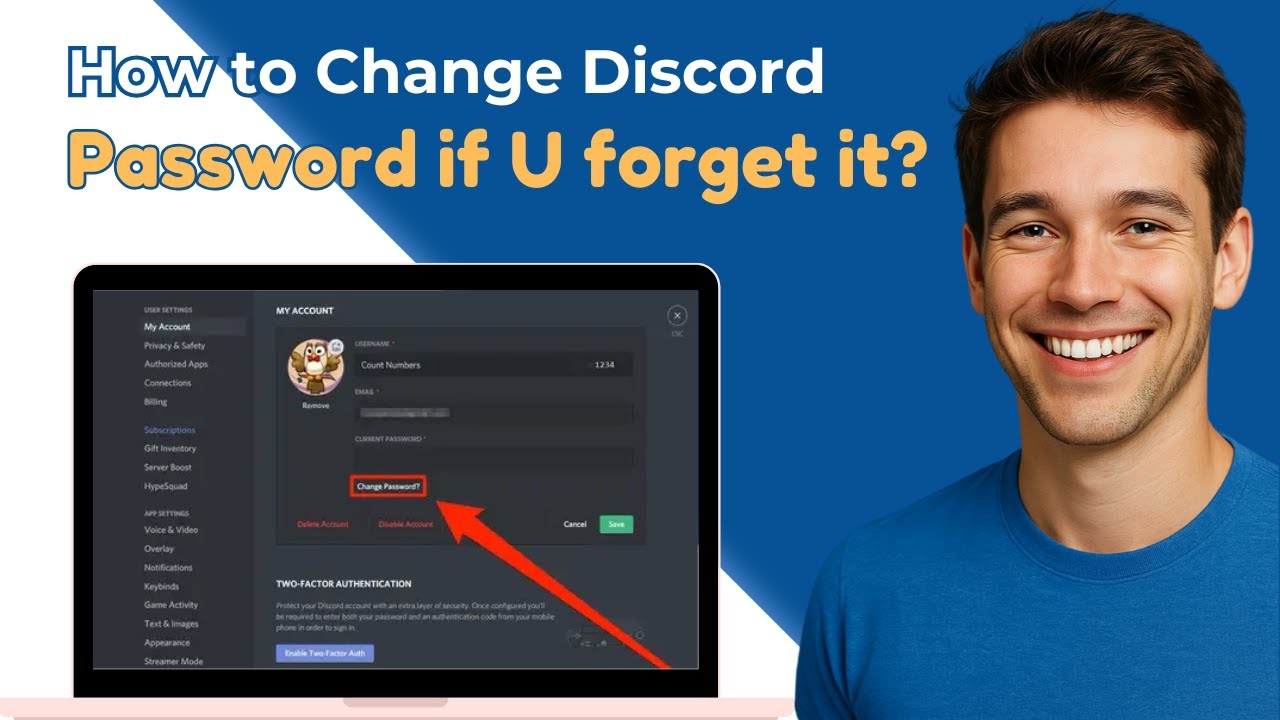 How To Change Discord Password If You Forgot It (Reset Discord Password)