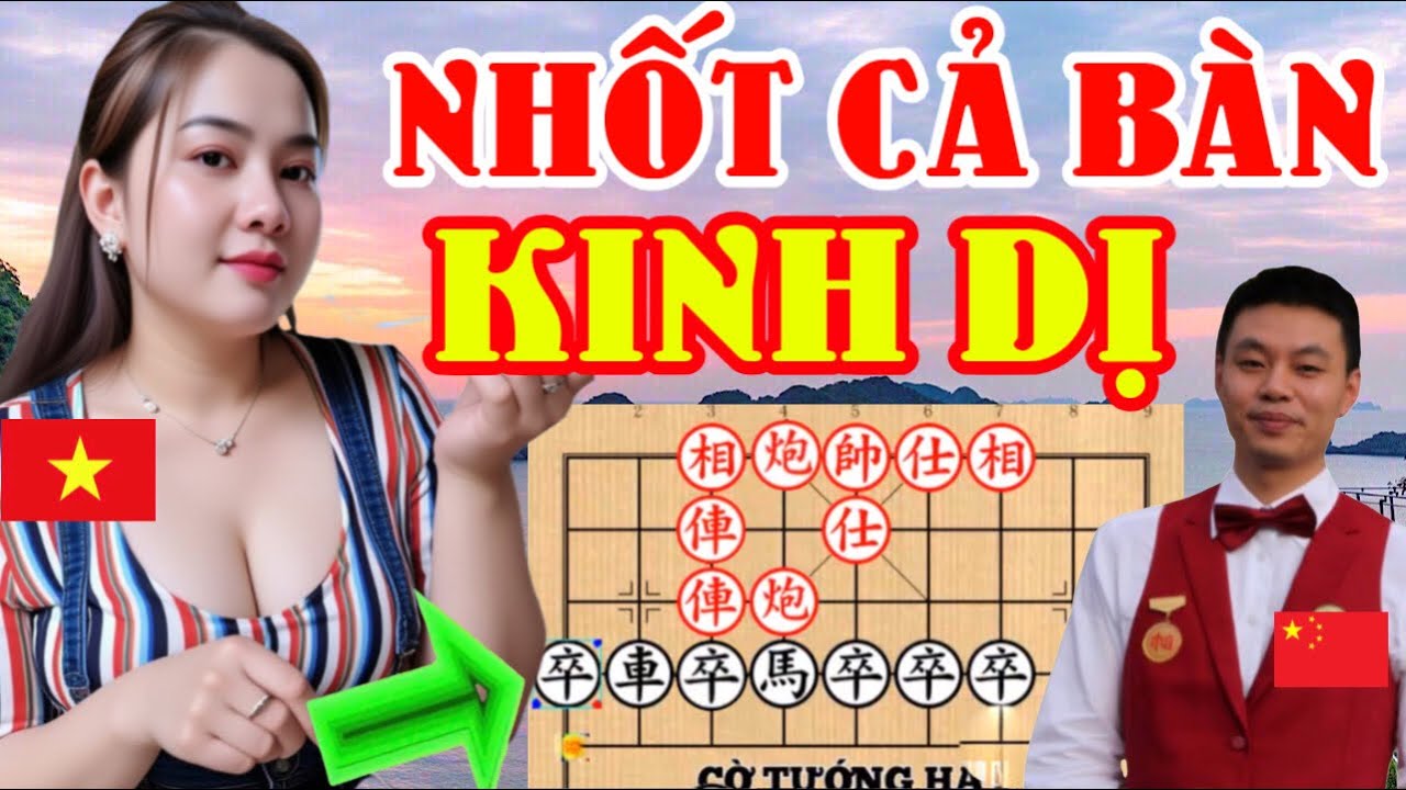 🔴Giăng Bẩy Nhốt Cả Bàn, Còn Đủ 2 Xe Thua Đau [Cờ Tướng Hay]