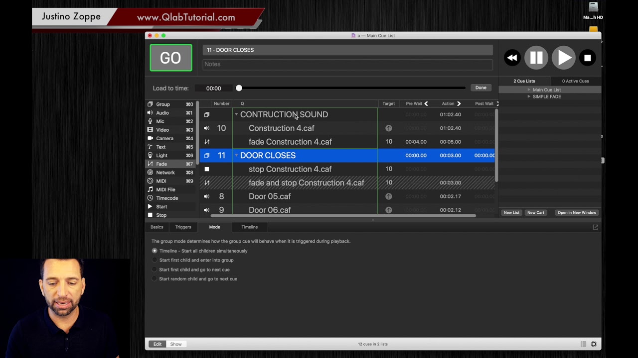 Qlab Tutorial | Basics Episode 8 