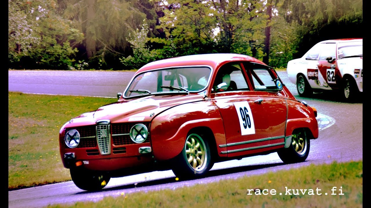 Historic Grand Race 2019, Ahvenisto, Mikael Mohlin, SAAB 96 Monte Carlo