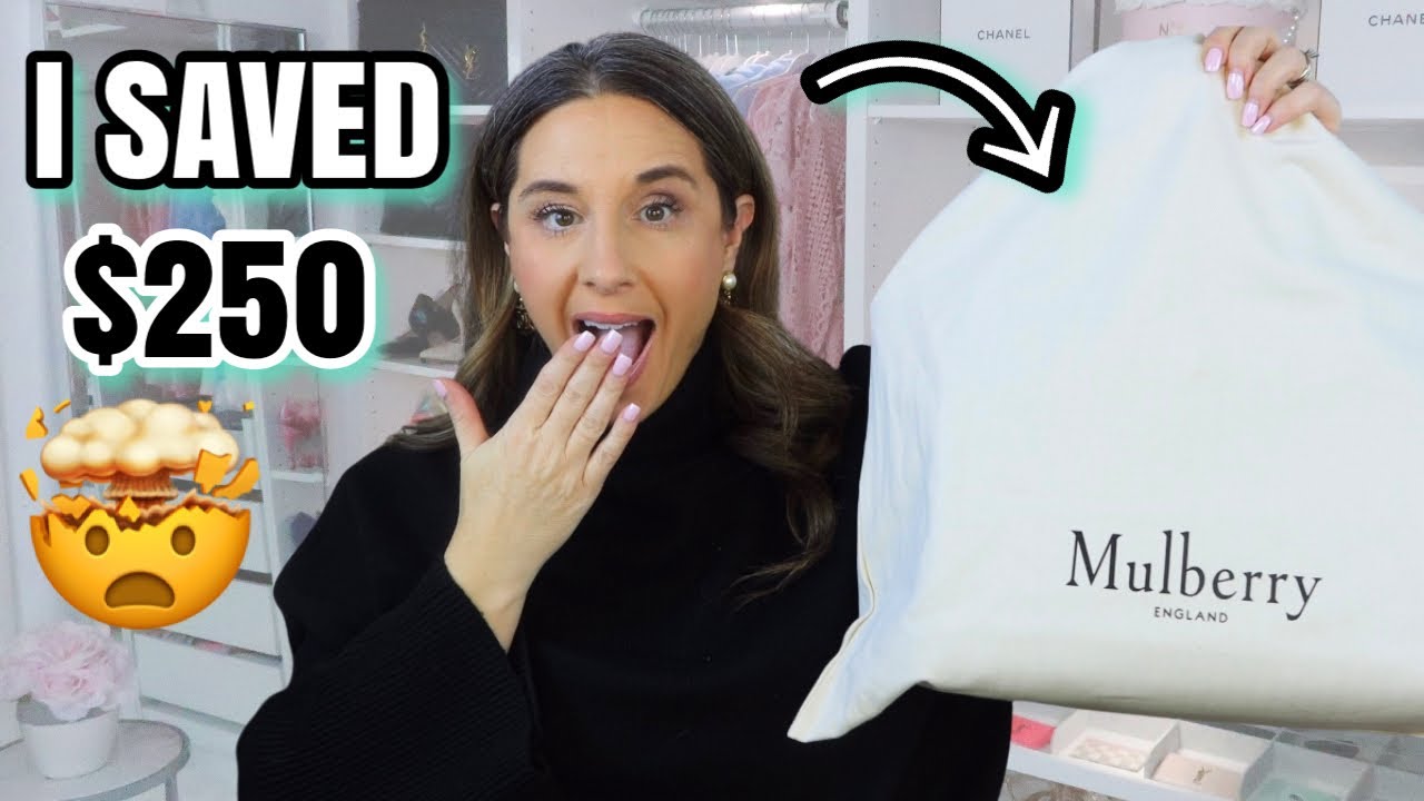 I SAVED $250 ON A MULBERRY BAG!!!I 🤯MULBERRY BAG UNBOXING 💼 
