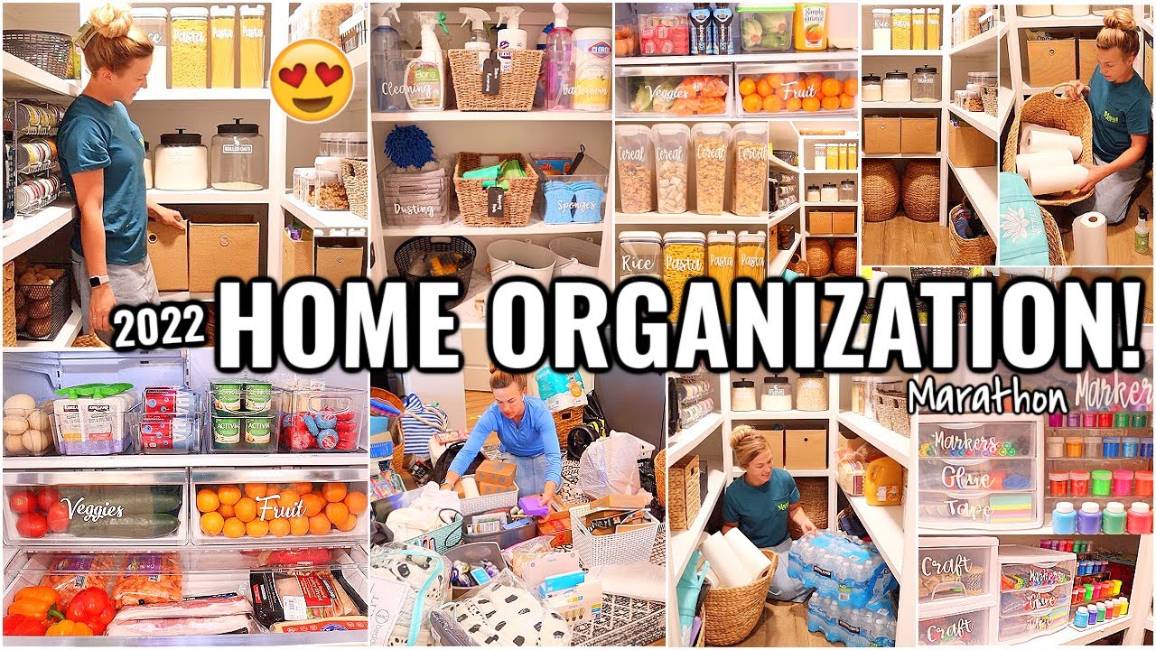 HOME ORGANIZATION IDEAS!!😍 ORGANIZE WITH ME | DECLUTTERING AND ORGANIZING MOTIVATION 2022