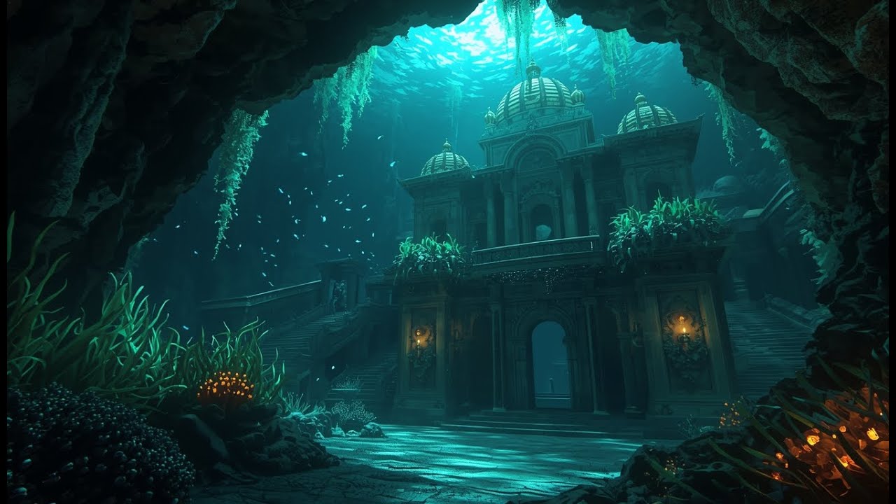 Under Water Life – Sunken Palace | Deep Ambient