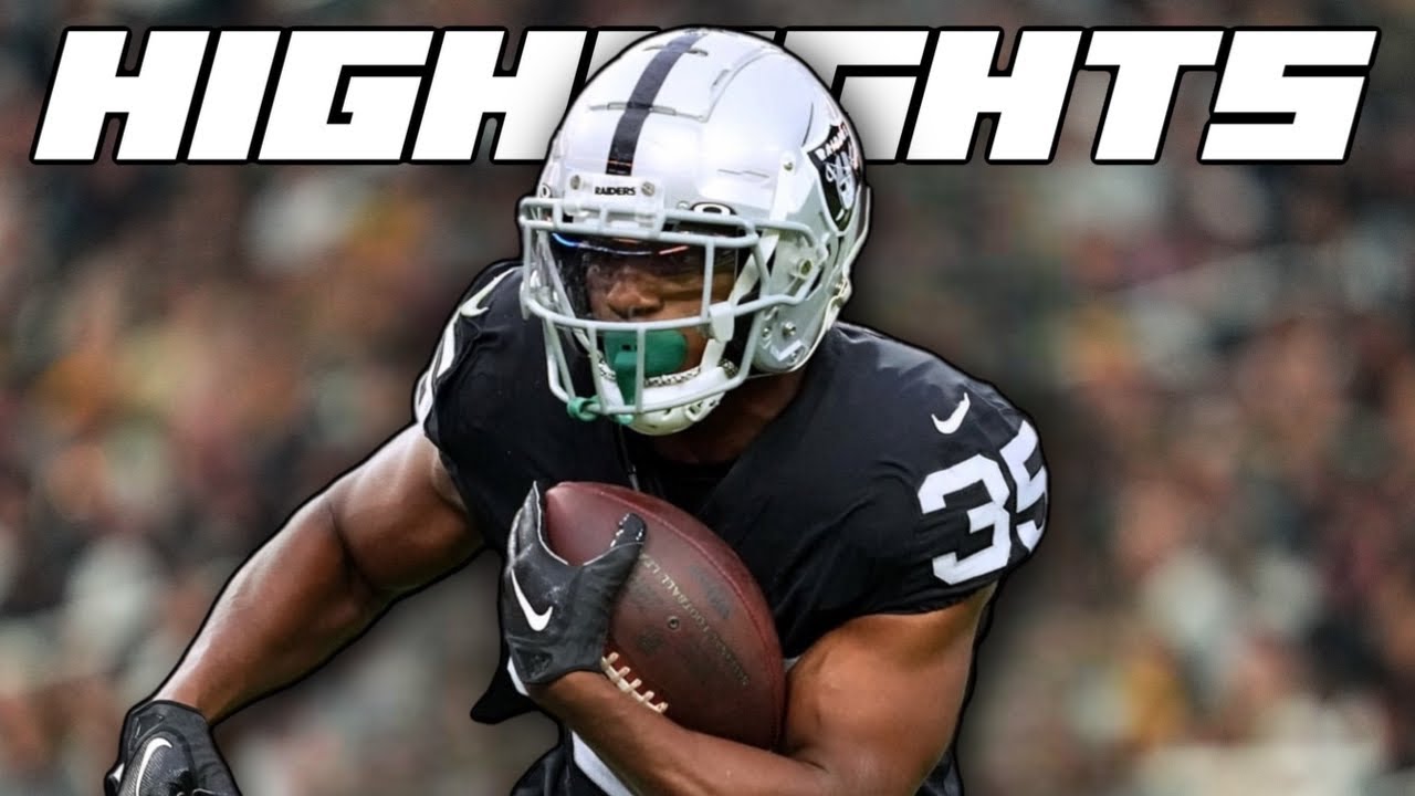 Raiders RB Zamir White 2023 Highlights “The Future”’🔥