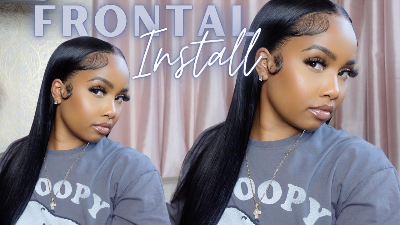 Middle Part Frontal Wig Install || BEGINNER FRIENDLY!!😍||FT. ASTERIA HAIR
