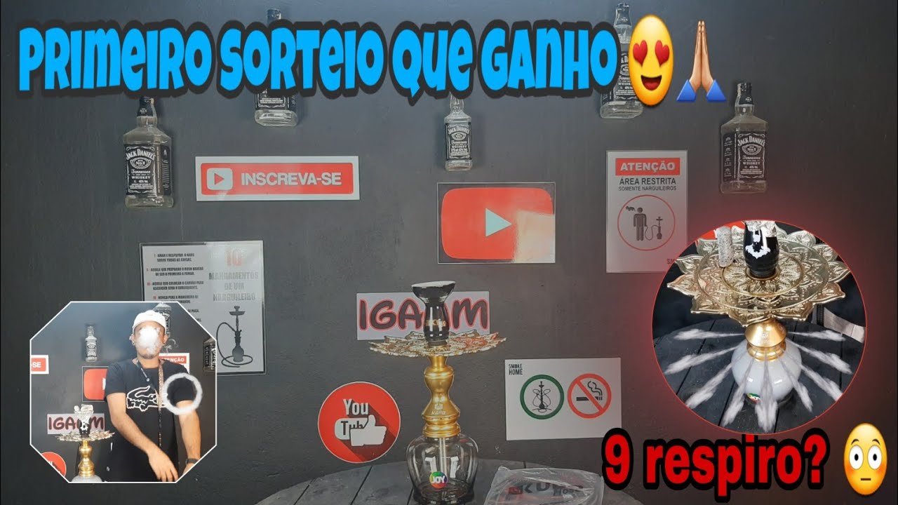 Narguile hookah kalle mini genesys - GANHEI DE UM SORTEIO 🥰