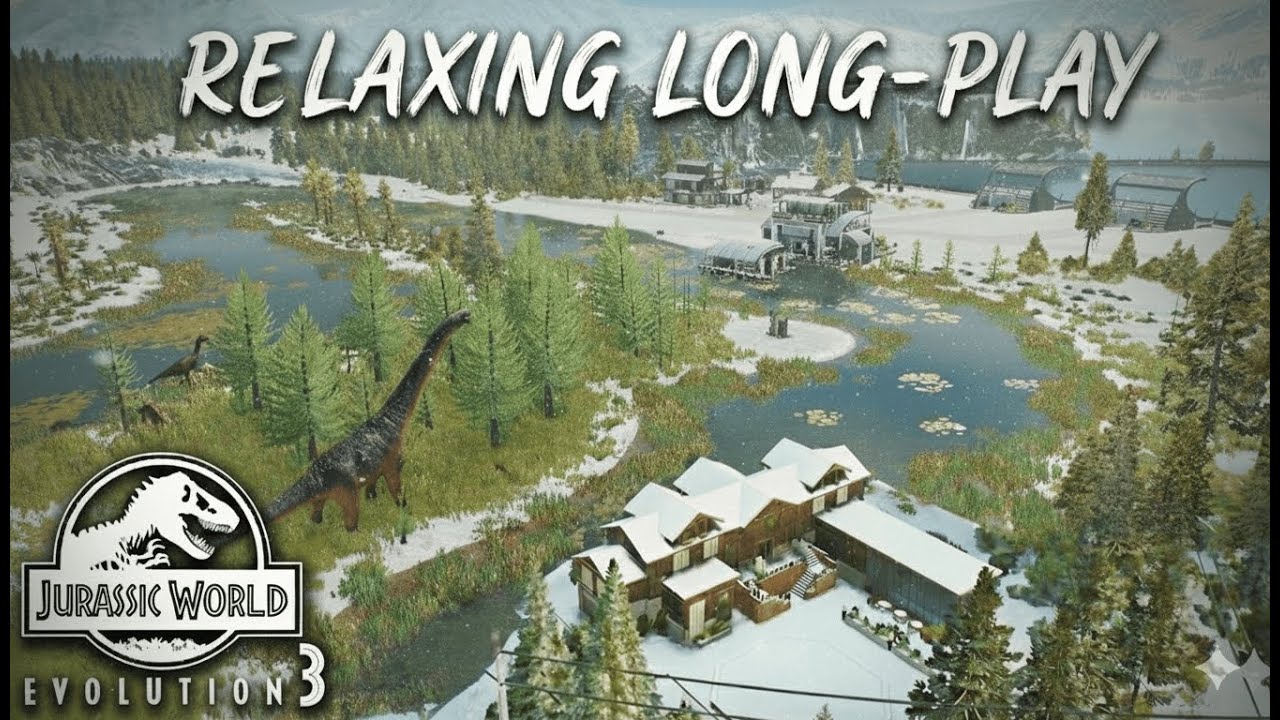 Building an Alpine Dinosaur Park | JWE3 Relaxing Long-Play