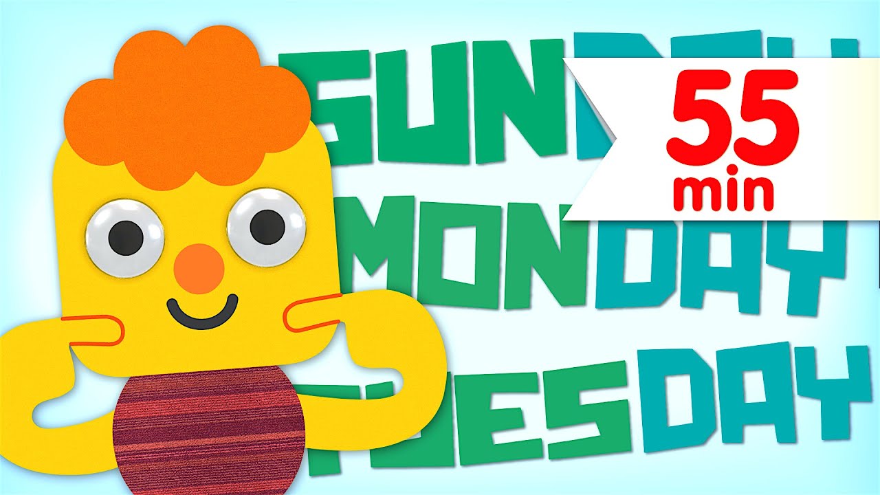 Days Of The Week + More | Nursery Rhymes Collection | Super Simple Songs