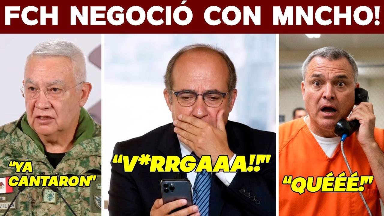 EMBARRAN A CALDERÓN! CJNG SUELTA LA SOPA. TREVILLA SACA PRUEBAS. PRIAN HELADO