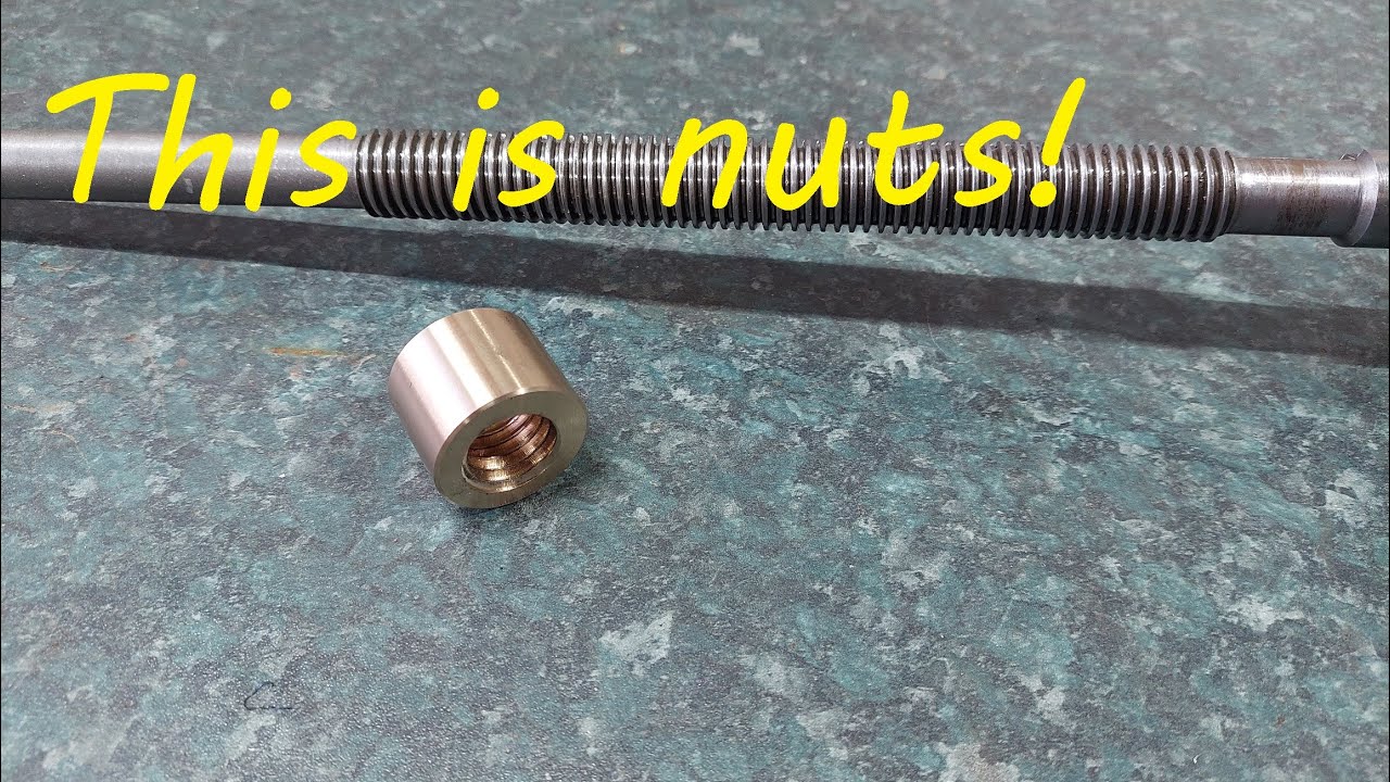 Making a Cross Slide Lead Screw Nut for the HQ800