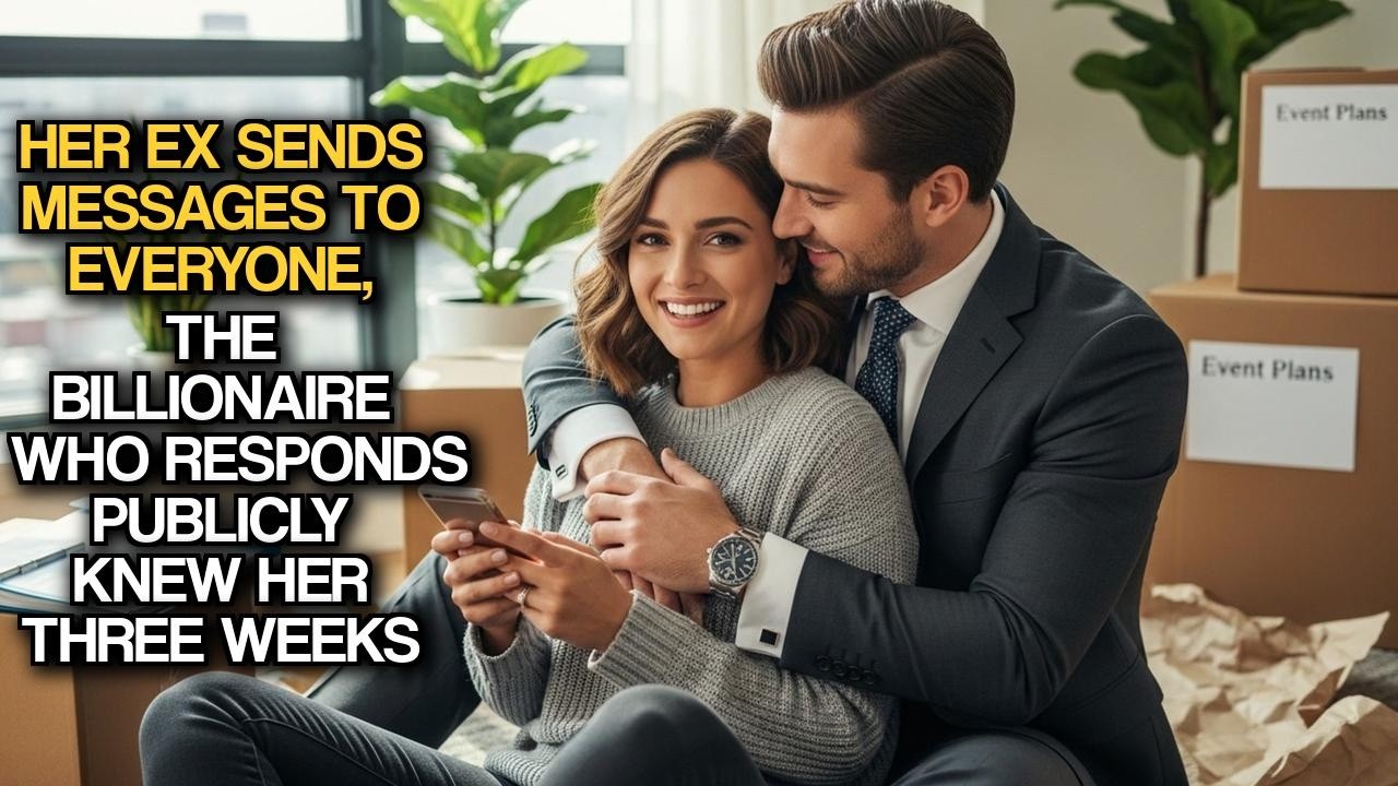 Her Ex Sends Messages To Everyone, The Billionaire Who Responds Publicly Knew Her Three Weeks