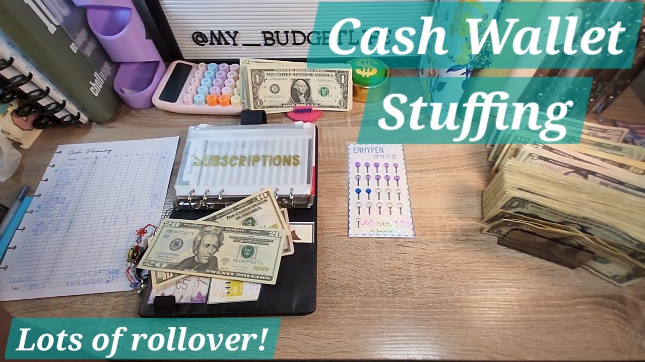 $900 Cash Stuffing | Wallet Reset | Auto, Health, Disney, Travel | Cash Envelope Method