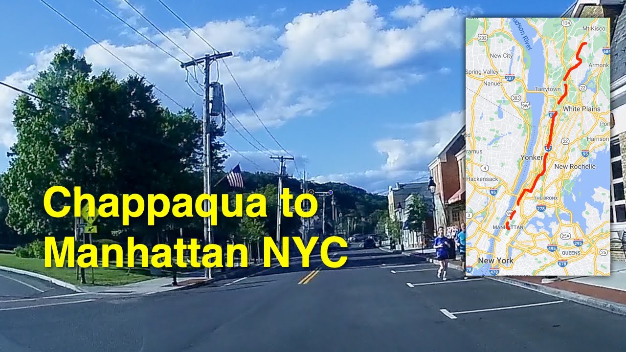Driving from Chappaqua to New York City (No Sound)