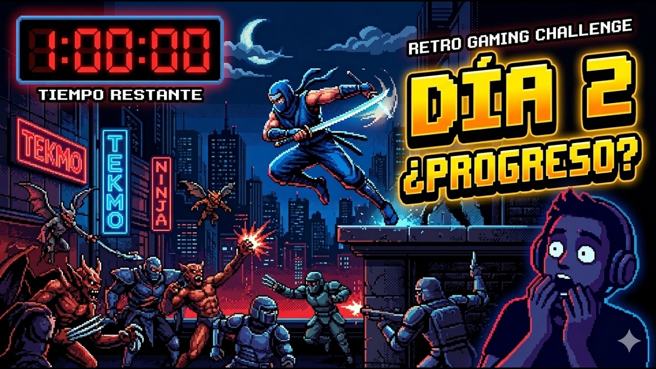 NINJA GAIDEN: 1 Hora al Día | Día 2 ¿YA HAY PROGRESO?