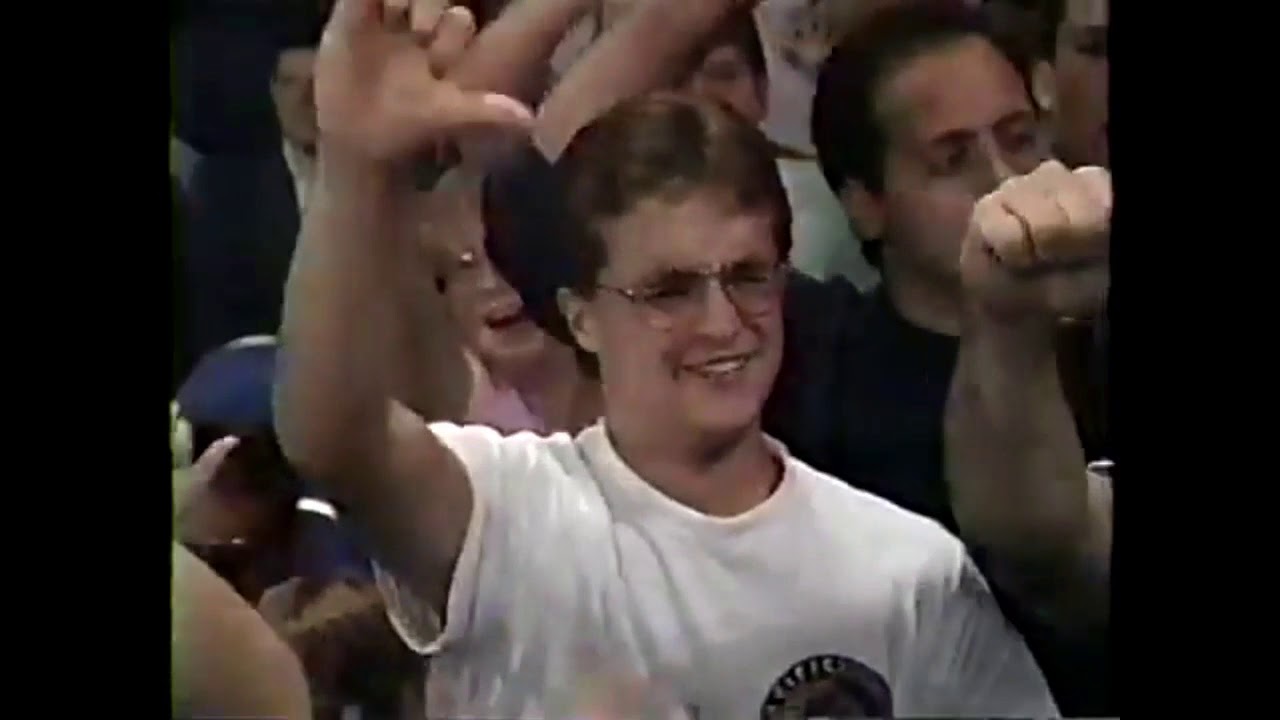 The Mountie vs Jobber Tony Diamond WWF Wrestling Challenge 1991