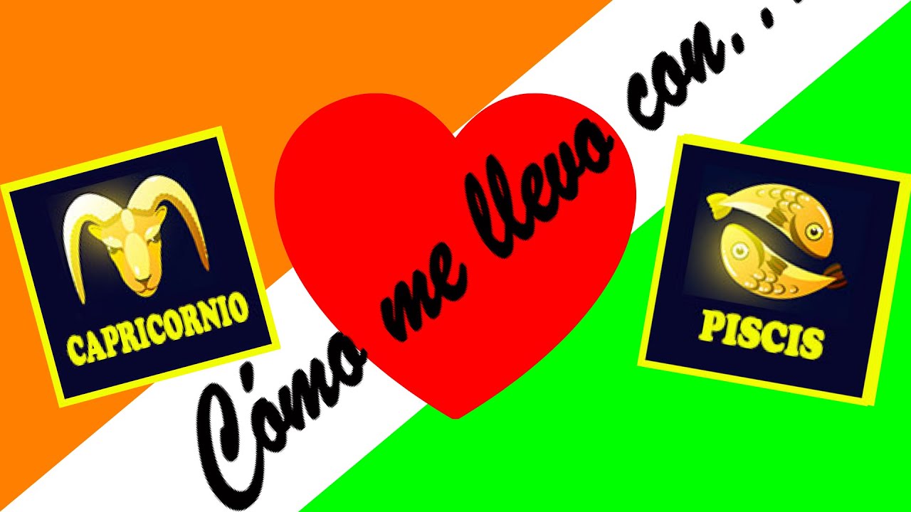 Compatibilidad amor de CAPRICORNIO con PISCIS. ¿Cómo se llevan? ❤️❤️❤️