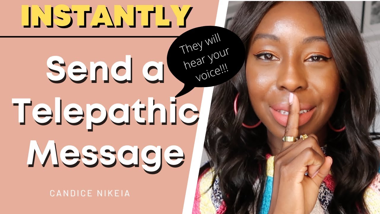 Send a Telepathic Message to a Specific Person Instantly and Get a Response | Telepathy Music