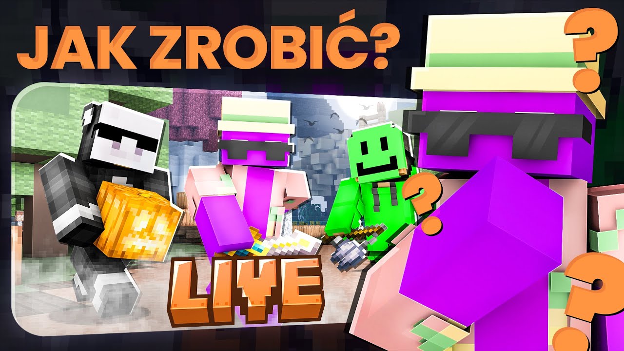 Jak ROBIĆ Miniaturki MINECRAFT na LIVE | Poradnik