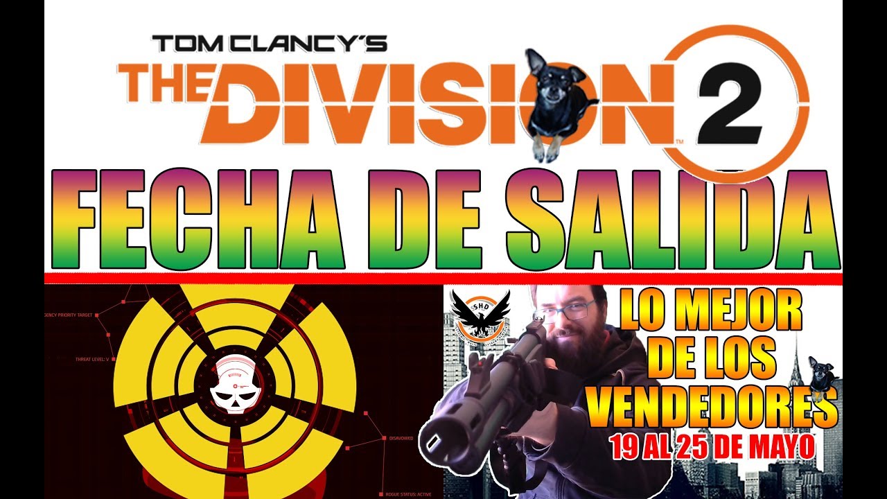 THE DIVISION 2!! FECHA DE SALIDA! DISEÑO M4 LIGERA!! LO MEJOR DE LOS VENDEDORES - THE DIVISION