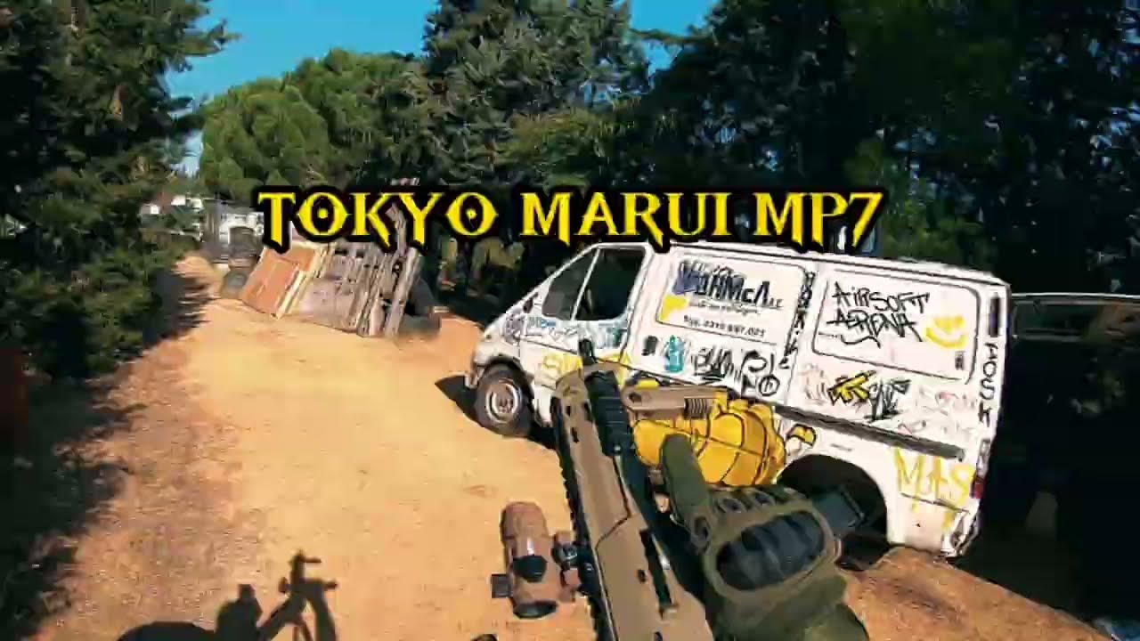 Tokyo Marui MP7 GBB Sound #shorts #airsoftgreece  #airsoftclips