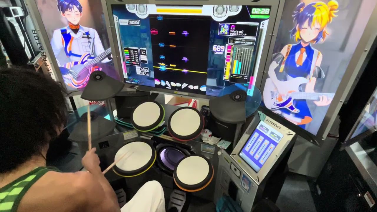 【GITADORA】What’s up？[DRUM MASTER]プレイ動画