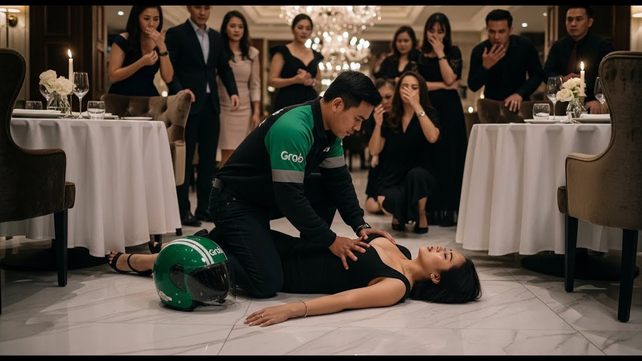 Thấy Nữ Giám Đốc Bị Hóc Dị Vật, Anh Xe Ôm Vội Vã Sơ Cứu, Cú Ấn Tay Vào Vùng Ngực Không Chỉ Cứu Mạng