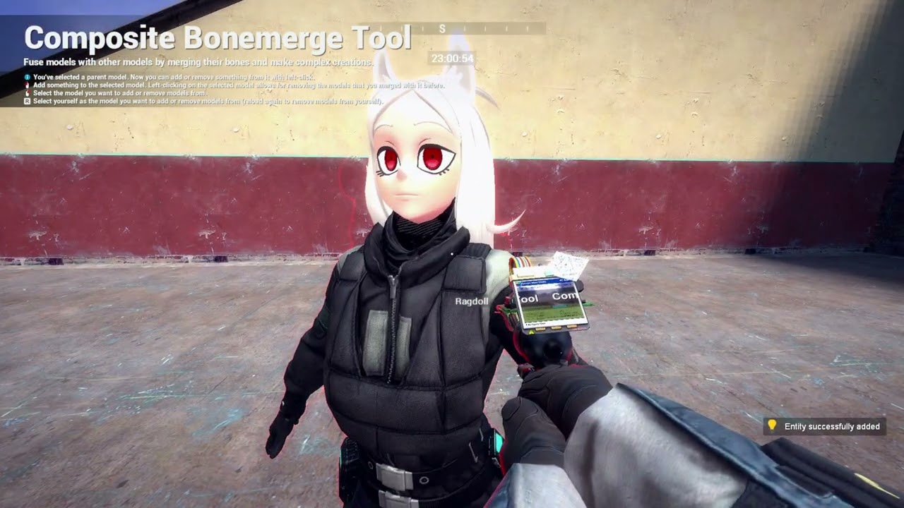 Tutoriales MasterLoquendos: Composite Bonemerge tool y Modificacion de ragdolls