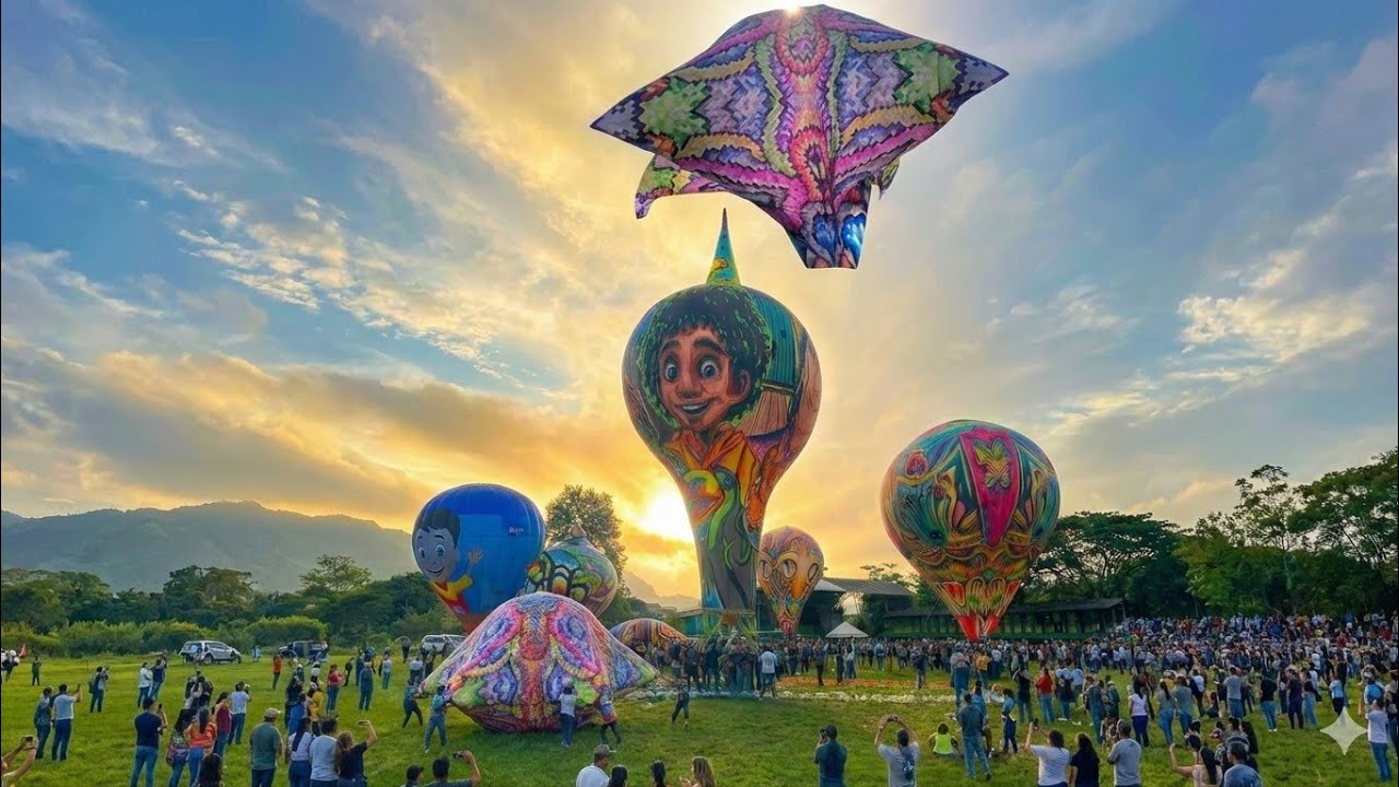 Revoada Internacional de Globos de Papel 2026 - La Pintada, Colombia