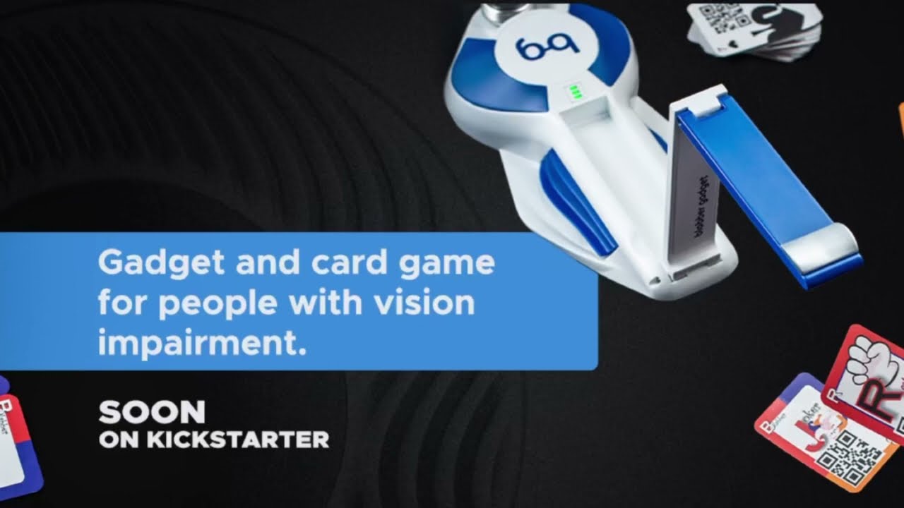 What is Blabber Gadget? How to Play Cards with People with Blindness or Low Vision? 