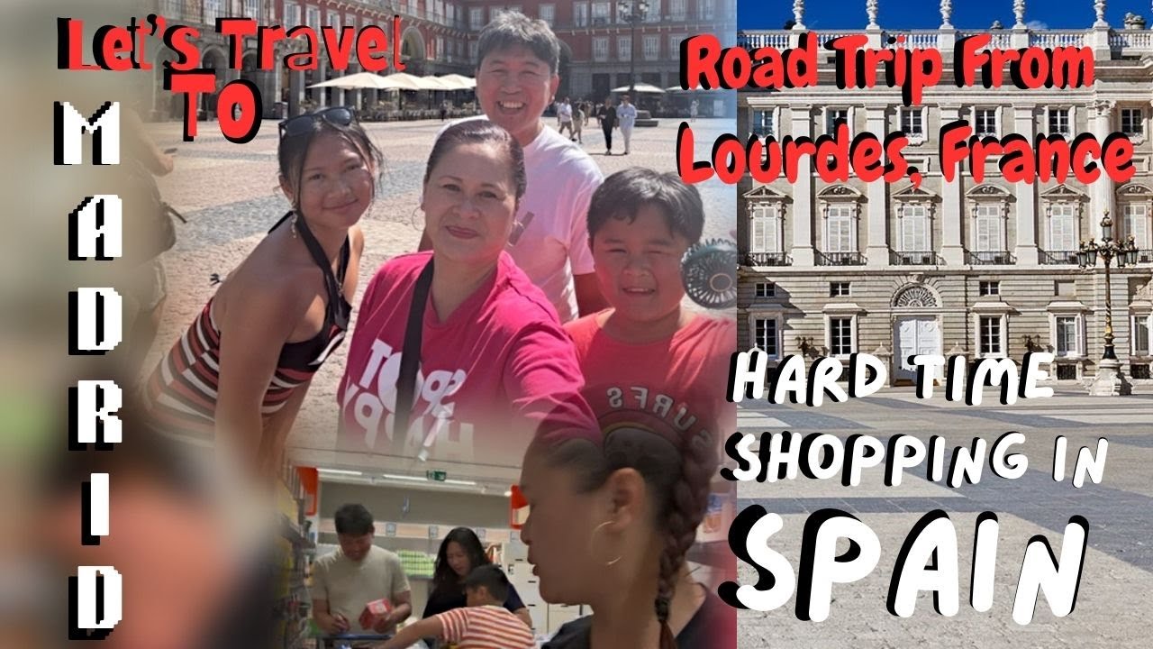 Let's Travel To Madrid, Spain II Europe Road Trip Series 2025  EP8 II Bahadi Fam Explorer Vlog 