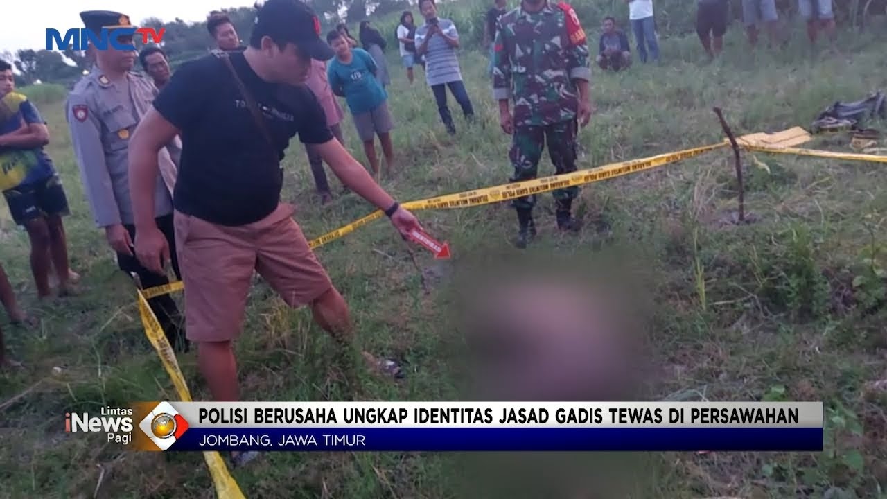Polisi Masih Selidiki Temuan Jasad Gadis Tanpa Busana di Persawahan #LintasiNewsPagi 31/08