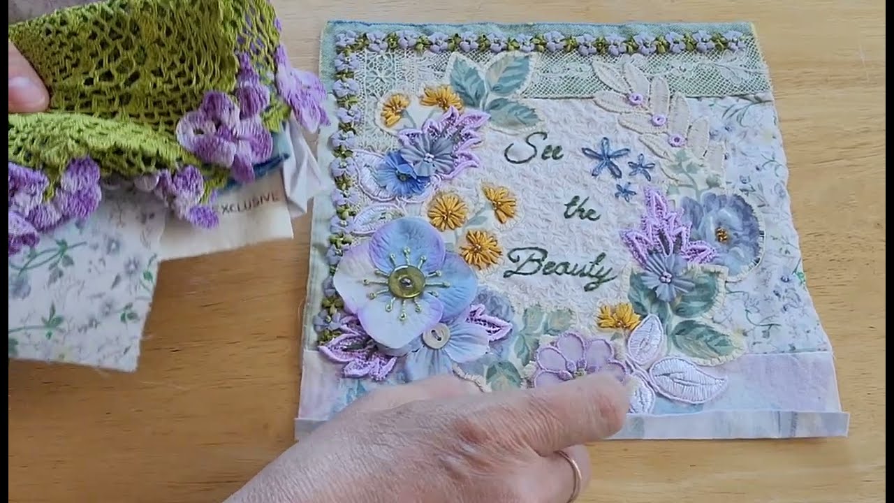 #CircleofFriends Block for February from Jeanette at Mi Cottage Crafts