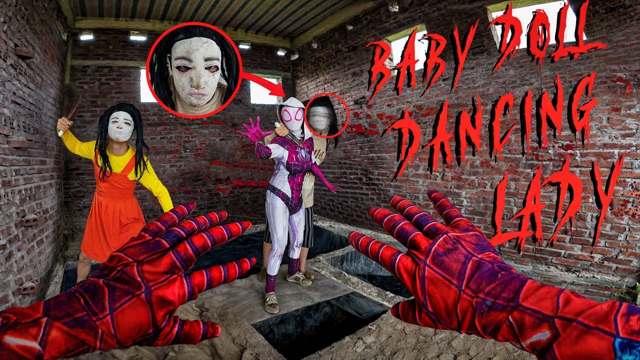 SPIDERMAN PARKOUR Vs SERBIAN DANCING LADY | SQUID GAME (Horror Short Story) | Epic POV