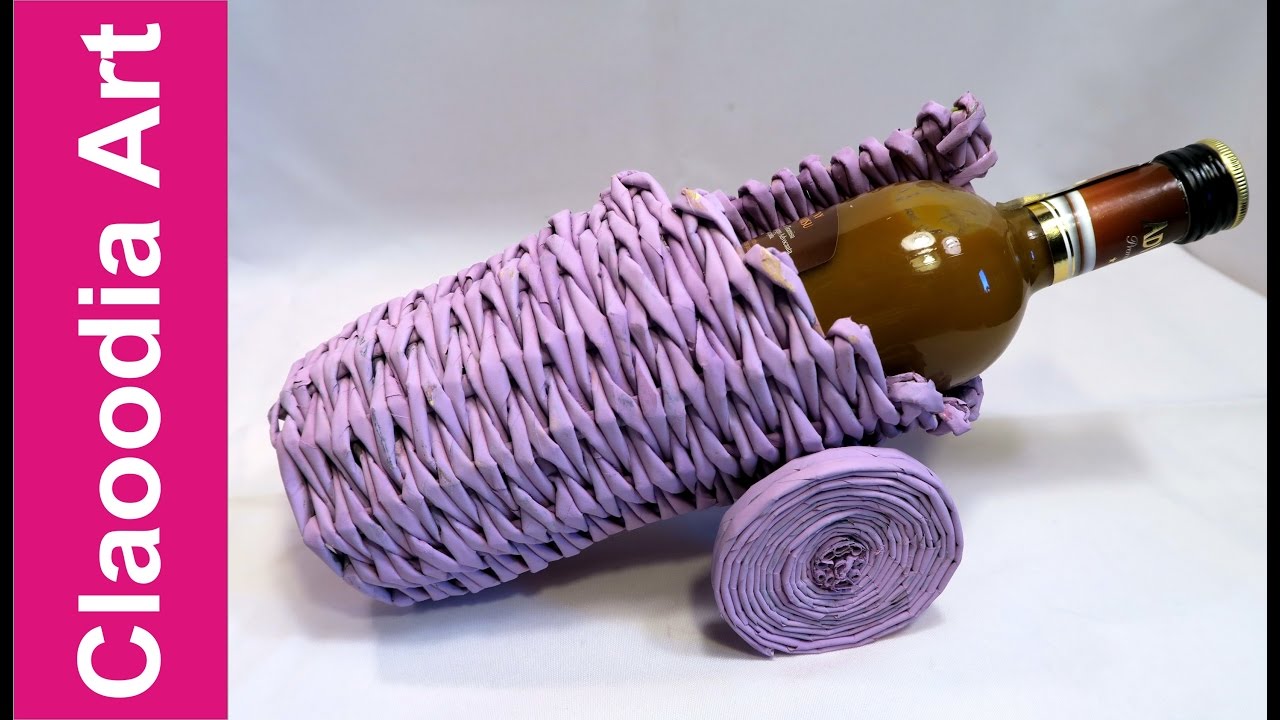 Пушка, вино корзины, плетеная бумага