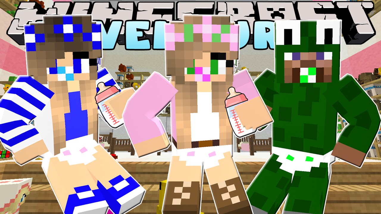 Minecraft - Little Kelly Adventures :LITTLE KELLY TURNS INTO A BABY!!